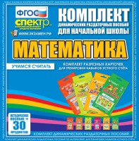 Динамические раздаточные пособия. Математика (карточки). Комплект разрезных карточек для тренировки устного счета. - fgospostavki.ru - Владикавказ