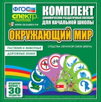 Динамические раздаточные пособия. Окружающий мир (веера). Животные и растения, дорожные знаки. - fgospostavki.ru - Владикавказ