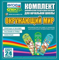 Динамические раздаточные пособия. Окружающий мир (шнуровка). Животные, природа и человек, растения и грибы. - fgospostavki.ru - Владикавказ