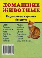 Раздаточные карточки "Домашние животные" - fgospostavki.ru - Владикавказ