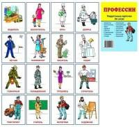 Раздаточные карточки "Профессии" - fgospostavki.ru - Владикавказ