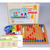 Игровой набор Фребеля "Мозаика со шнуровкой" (серия "Эксперимент") - fgospostavki.ru - Владикавказ