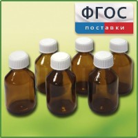 Набор склянок для растворов реактивов 30 миллилитров (6 штук) - fgospostavki.ru - Владикавказ