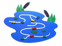 Сенсомоторное декоративно-развивающее панно "Река" - fgospostavki.ru - Владикавказ