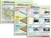 Комплект таблиц по географии "Природа России" раздаточные (цветные, ламинированные, А4, 10 штук) - fgospostavki.ru - Владикавказ