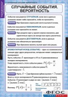 Комплект таблиц. Теория вероятностей и математическая статистика. - fgospostavki.ru - Владикавказ