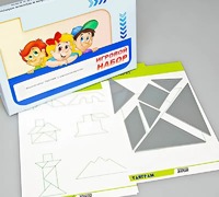 Игровой набор "Танграм" (с комплектом карточек) - fgospostavki.ru - Владикавказ