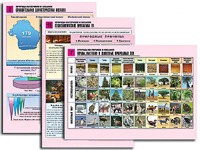 Комплект таблиц по географии "Природа материков и океанов" раздаточные (цветные, ламинированные, А4, 12 штук) - fgospostavki.ru - Владикавказ