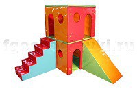 Домик игровой двухэтажный (комплект) - fgospostavki.ru - Владикавказ