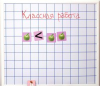 Магнитно-маркерная доска "Клетка" (86 см х 75 см) - fgospostavki.ru - Владикавказ