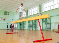 Бревно гимнастическое напольное постоянной высоты (700 мм) (5 м) - fgospostavki.ru - Владикавказ