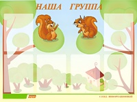 Стенд информационный для ДОУ "Наша группа" (80х110см, 6 карм., алюм. проф.) - fgospostavki.ru - Владикавказ