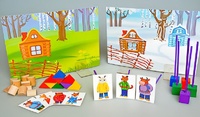 Игровой набор Фребеля "Заюшкина избушка" (серия "Сказочный мир". Выпуск 1) - fgospostavki.ru - Владикавказ
