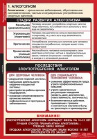 Комплект таблиц. ОБЖ. Факторы, разрушающие здоровье человека. - fgospostavki.ru - Владикавказ