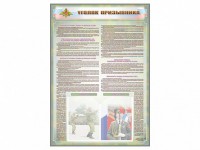 Стенд-уголок "Уголок призывника" - fgospostavki.ru - Владикавказ