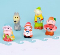Набор резиновых игрушек «Красная шапочка» - fgospostavki.ru - Владикавказ
