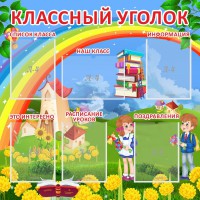 Стенд "Классный уголок" Вариант 45 - fgospostavki.ru - Владикавказ