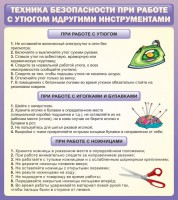 Стенд "Техника безопасности при работе с утюгом" - fgospostavki.ru - Владикавказ