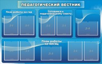 Стенд "Педагогический вестник" - fgospostavki.ru - Владикавказ
