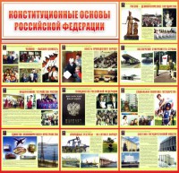 Стенд "Конституционные основы РФ" - fgospostavki.ru - Владикавказ