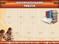 Стенд "Воспитательная работа" - fgospostavki.ru - Владикавказ
