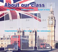 Стенд "About our class" - fgospostavki.ru - Владикавказ