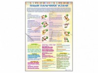 Стенд "Наши пальчики устали" (зарядка) - fgospostavki.ru - Владикавказ