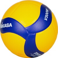 Мяч волейбольный Mikasa V300W (размер 5, синтетическая кожа, профессиональный) - fgospostavki.ru - Владикавказ