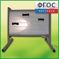 Панель с держателями и подсветкой для монтажа оборудования для проведения демонстрационных опытов по химии - fgospostavki.ru - Владикавказ