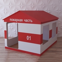 Детский игровой домик «Пожарная служба» - fgospostavki.ru - Владикавказ