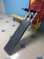 Доска для пресса навесная на шведскую стенку с двумя валиками (длина 1,5 метра) - fgospostavki.ru - Владикавказ