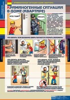 Комплект таблиц. ОБЖ. Поведение в криминогенных ситуациях. - fgospostavki.ru - Владикавказ