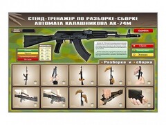 Стенд-тренажер по сборке-разборке автомата Калашникова АК-74М - fgospostavki.ru - Владикавказ