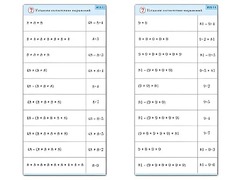 Комплект карточек (10) "Обучающий калейдоскоп. Умножение на 7, 8 и 9" - fgospostavki.ru - Владикавказ