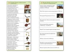 Комплект карточек (10) "Обучающий калейдоскоп. Страницы истории" - fgospostavki.ru - Владикавказ