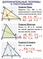 Комплект таблиц Треугольники (19 таблиц) - fgospostavki.ru - Владикавказ