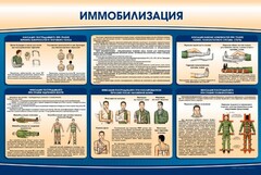 Стенд "Иммобилизация" - fgospostavki.ru - Владикавказ