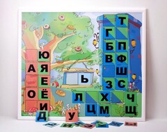 Магнитная доска "Город букв" - fgospostavki.ru - Владикавказ