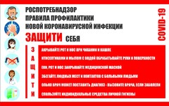Плакат "Правила профилактики коронавируса" - fgospostavki.ru - Владикавказ
