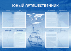 Стенд-уголок "Юный путешественник" - fgospostavki.ru - Владикавказ