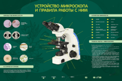 Электрифицированный стенд "Устройство микроскопа и правила работы c ним" - fgospostavki.ru - Владикавказ