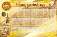 Стенд "Наши достижения" Вариант 5 - fgospostavki.ru - Владикавказ
