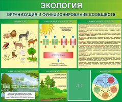 Стенд "Экология. Организация и функционирование сообществ" - fgospostavki.ru - Владикавказ