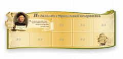 Стенд резной "Из дальних странствий возвратясь" - fgospostavki.ru - Владикавказ