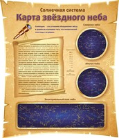 Стенд "Карта звездного неба" - fgospostavki.ru - Владикавказ