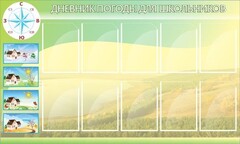 Стенд "Дневник погоды" - fgospostavki.ru - Владикавказ