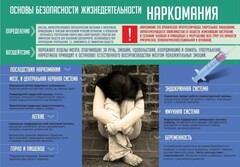 Стенд "Наркомания" - fgospostavki.ru - Владикавказ