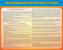 Стенд "Расследование несчастного случая" - fgospostavki.ru - Владикавказ
