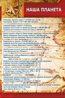 Стенд "Наша планета" - fgospostavki.ru - Владикавказ