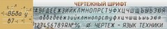 Стенд "Чертежный шрифт" - fgospostavki.ru - Владикавказ
